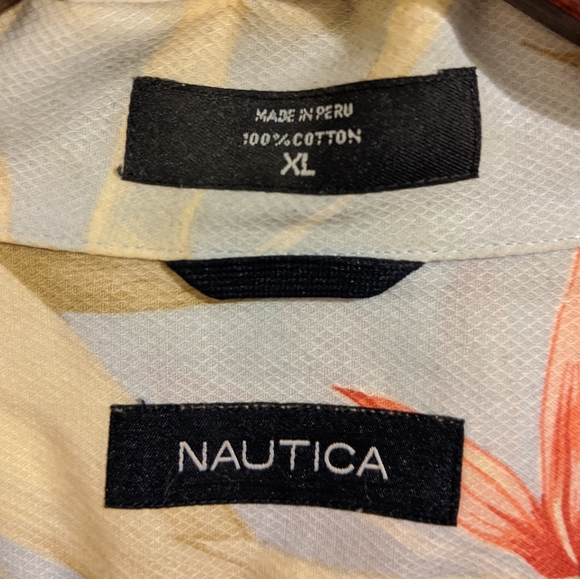 Nautica Short Sleeve Button Up - Picture 3 of 3